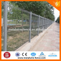 3d welded curved fence/green coated 3D fence panel